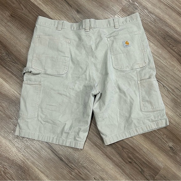Carhartt Rugged Flex Relaxed Fit Canvas Utility Work Shorts Men Sz 42 - Picture 6 of 6